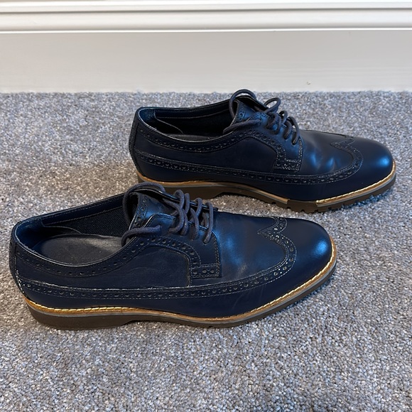 Cole Haan Grand OS. Wingtip Dress Shoe. Men’s size 9 - Picture 4 of 8
